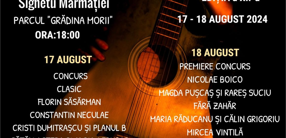 SIGHETU MARMAȚIEI: O nouă ediție a Festivalului Concurs Național de Muzică Folk ”Floare de colț” SIGHETU MARMAȚIEI: O nouă ediție a Festivalului Concurs Național de Muzică Folk ”Floare de colț”