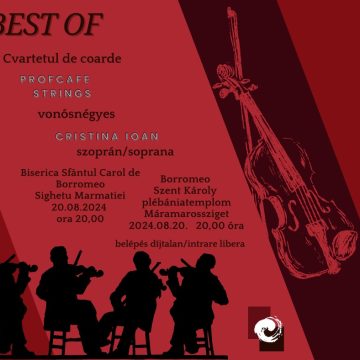 SIGHETU MARMAȚIEI: Concert ProfCafe Strings de Ziua Sfântul Ștefan