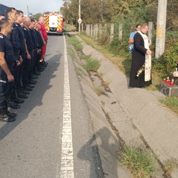 ISU Maramureș a cinstit azi, memoria căpitanului Adrian Marchiș