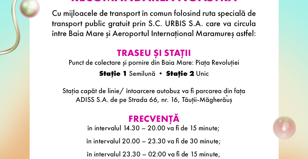 RUTĂ SPECIALĂ de transport în comun gratuit la evenimentul Forza ZU RUTĂ SPECIALĂ de transport în comun gratuit la evenimentul Forza ZU