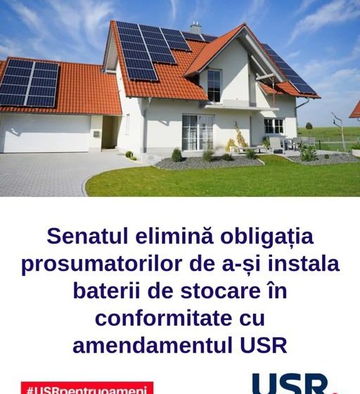 DAN IVAN, USR: Un pas important în sprijinul producției de energie regenerabilă