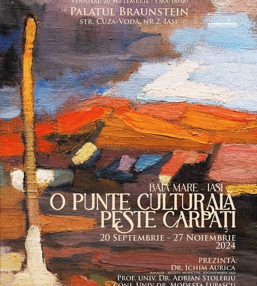MUZEUL JUDEȚEAN DE ARTĂ: O punte culturală peste Carpați cu lucrările celor mai importanți artiști de la Școala de Pictură Baia Mare MUZEUL JUDEȚEAN DE ARTĂ: O punte culturală peste Carpați cu lucrările celor mai importanți artiști de la Școala de Pictură Baia Mare