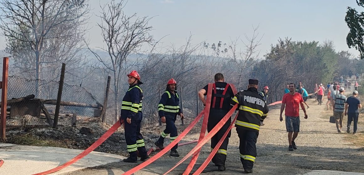 UPDATE: Incendiu de amploare în Maramureș