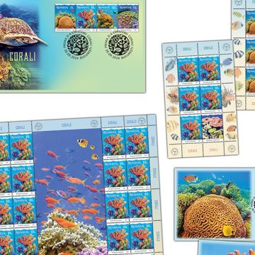 ROMFILATELIA: Corali, o nouă emisiune filatelică introdusă în circulație