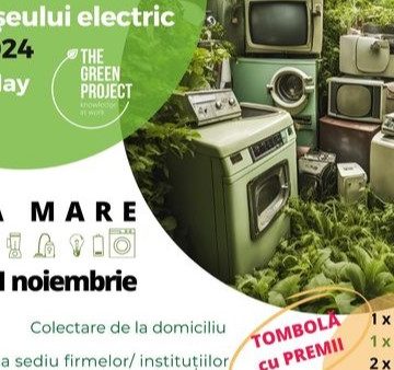 ZIUA DEȘEULUI ELECTRIC: Ultima săptămână din campania de colectare aparate electrice în Baia Mare ZIUA DEȘEULUI ELECTRIC: Ultima săptămână din campania de colectare aparate electrice în Baia Mare