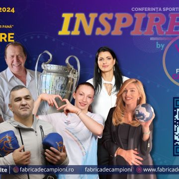 SPECIAL: Actuali și foști sportivi de elită vin în Baia Mare la Inspire by Fabrica de Campioni SPECIAL: Actuali și foști sportivi de elită vin în Baia Mare la Inspire by Fabrica de Campioni