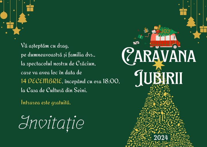 CARAVANA IUBIRII: Spectacolul caritabil de succes la cea de a treia ediție CARAVANA IUBIRII: Spectacolul caritabil de succes la cea de a treia ediție