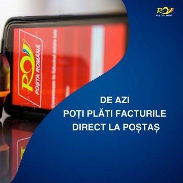 PLATA FACTURI direct la poștaș cu cardul PLATA FACTURI direct la poștaș cu cardul