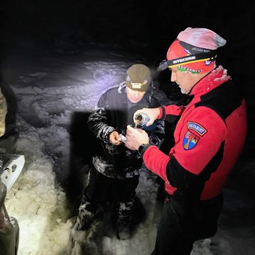 SALVAMONT MARAMUREȘ: Acțiune de căutare – salvare al unui cetățean ucrainean SALVAMONT MARAMUREȘ: Acțiune de căutare – salvare al unui cetățean ucrainean