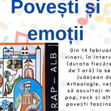 MUZEUL JUDEȚEAN DE ISTORIE: Povești și emoții – Copiii sunt așteptați la o serie de audiții muzicale de neuitat pe vinil