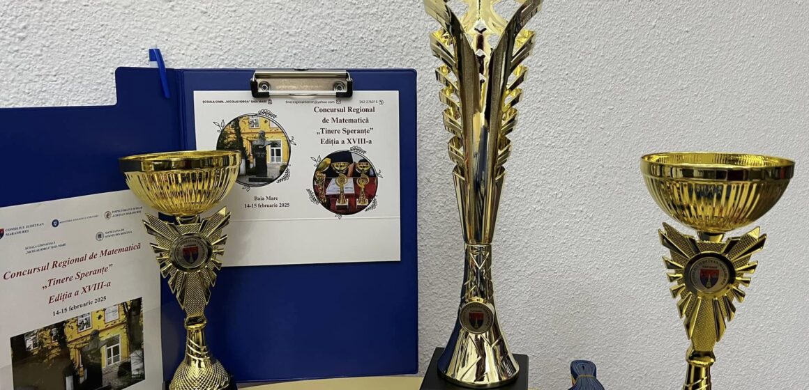 VIDEO:  Concursul regional de matematică „Tinere speranțe”, la Școala Gimnazială „Nicolae Iorga” Baia Mare