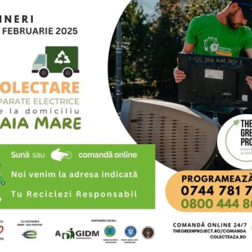 CAMPANIE DE COLECTARE deșeuri electrice în Baia Mare, vineri 21 februarie CAMPANIE DE COLECTARE deșeuri electrice în Baia Mare, vineri 21 februarie