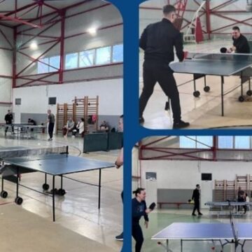 POLIȚIȘTII MARAMUREȘENI, campioni ai fair-play-ului, într-o competiție de tenis de masă