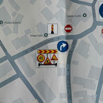 BAIA MARE: Circulație restricționată pe strada Pietrosului BAIA MARE: Circulație restricționată pe strada Pietrosului