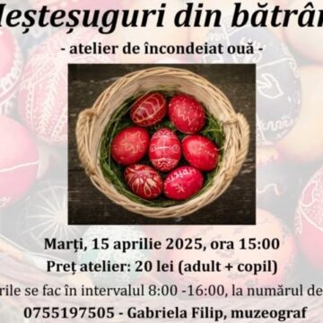 MUZEUL SATULUI BAIA MARE: Atelier de încondeiat ouă MUZEUL SATULUI BAIA MARE: Atelier de încondeiat ouă
