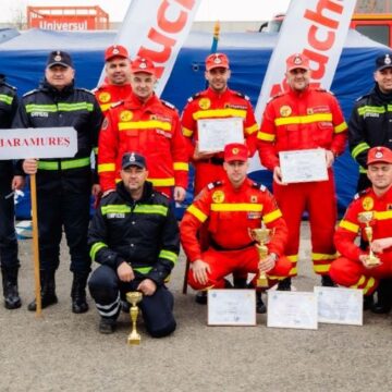 DE APRECIAT: Echipa ISU Maramureș, pe podium la concursul zonal de descarcerare și acordare de prim ajutor