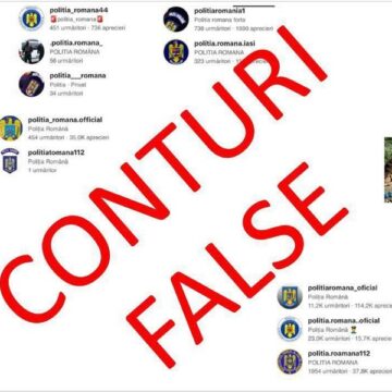 ELIMINIAREA a peste 160 de conturi TikTok care utilizau ilegal însemnele Poliției Române