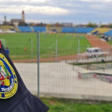 MECIUL DE FOTBAL dintre CS Minaur Baia Mare și Politehnica Timișoara în siguranță alături de jandarmii maramureșeni MECIUL DE FOTBAL dintre CS Minaur Baia Mare și Politehnica Timișoara în siguranță alături de jandarmii maramureșeni