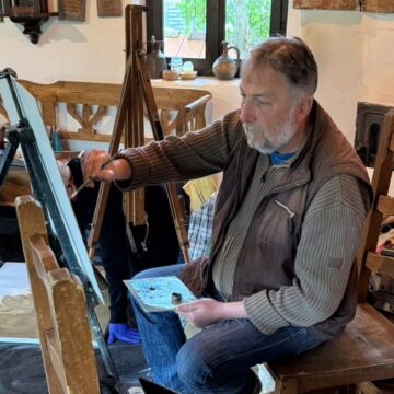 VERISAJ expoziție tabără de pictură și conferință lansare proiect în Baia Sprie