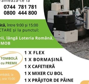 SIGHETU MARMAȚIEI: Campanie de colectare a aparatelor electrice