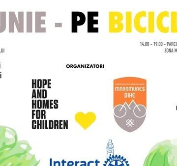 1 IUNIE PE BICICLETĂ: Ziua Copilului în mișcare în Baia Mare