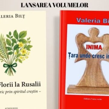 VALERIA BILT: Dublă lansare de carte la Mireșu Mare VALERIA BILT: Dublă lansare de carte la Mireșu Mare