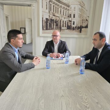SIGHETU MARMAȚIEI: Întâlnire cu consulul Ungariei în România, Horváth Oszkó Miklós