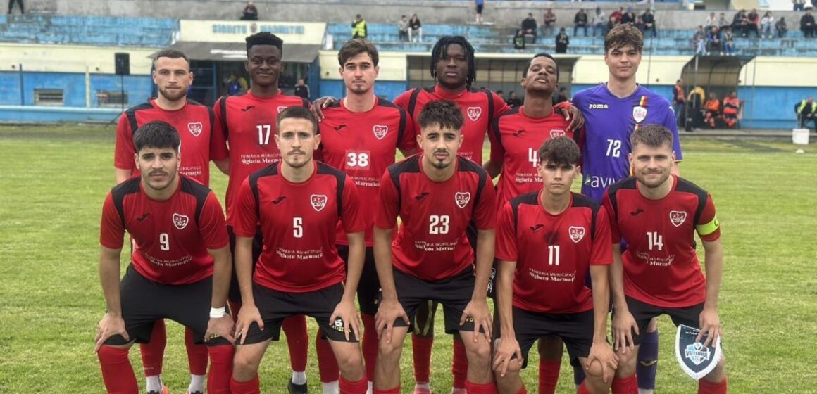 FOTBAL: CSM Sighet, opt victorii din opt meciuri în play-out