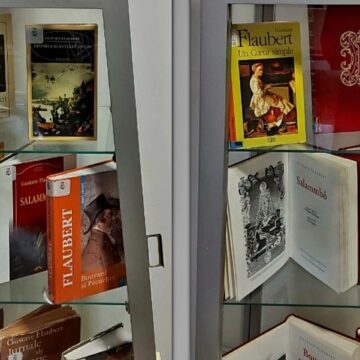 LUMEA CĂRȚILOR: ”Realismul în literatura franceză – Gustave Flaubert”, vitrină de carte la Biblioteca Județeană LUMEA CĂRȚILOR: ”Realismul în literatura franceză – Gustave Flaubert”, vitrină de carte la Biblioteca Județeană