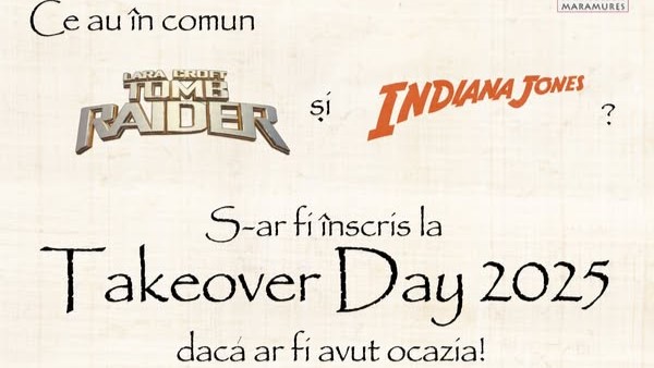 MUZEUL JUDEȚEAN DE ISTORIE: Se dă startul celei de-a treia ediții a programului Takeover Day MUZEUL JUDEȚEAN DE ISTORIE: Se dă startul celei de-a treia ediții a programului Takeover Day