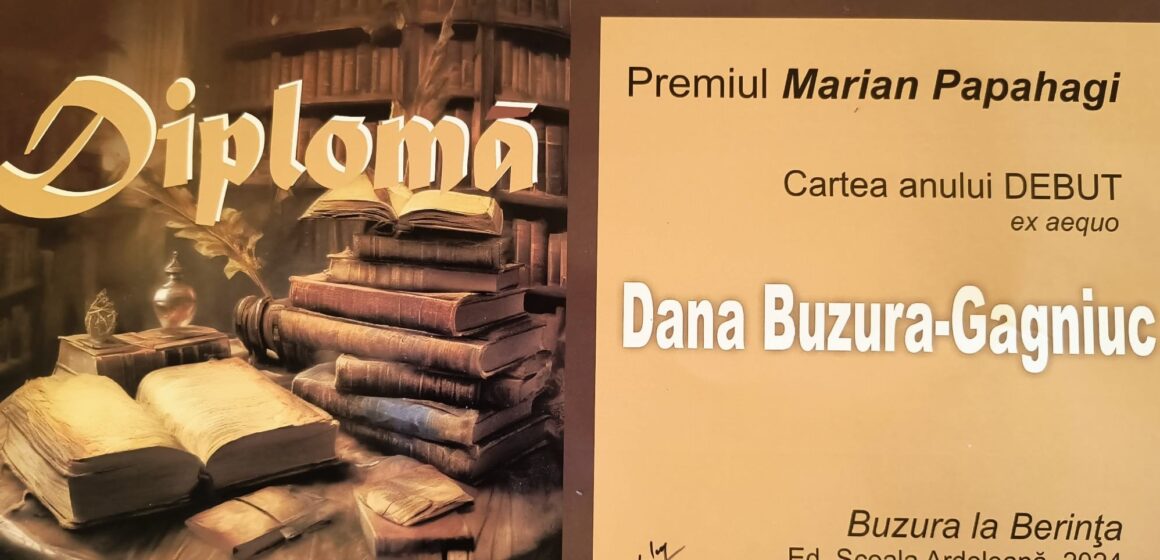 PREMIUL Filialei Cluj a Uniunii Scriitorilor din România pentru „Buzura la Berința”