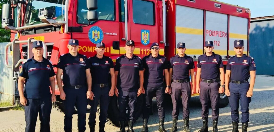 ISU: Pompieri maramureșeni în Programul de pre-poziționare 2025 din Franța
