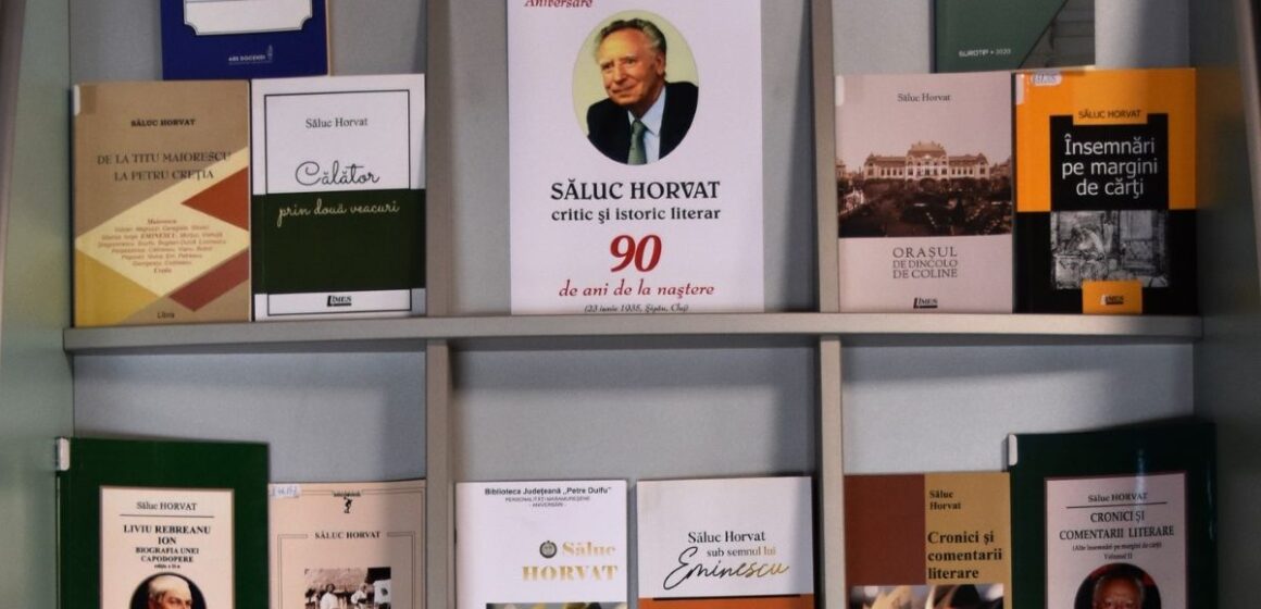 BIBLIOTECA JUDEȚEANĂ: Săluc Horvat la ceas aniversar