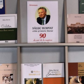 BIBLIOTECA JUDEȚEANĂ: Săluc Horvat la ceas aniversar