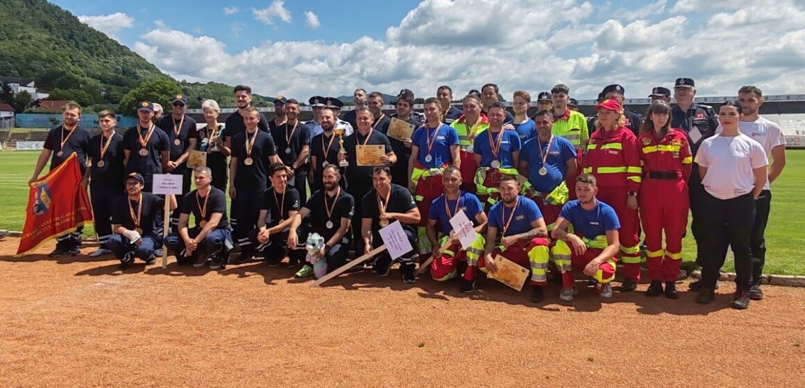 ISU: În Baia Mare s-a desfășurat competiția serviciilor private pentru situații de urgență