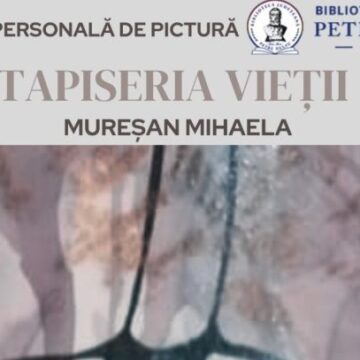 VERNISAJ EXPOZIȚIE: Tapiseria vieții a artistei plastice Mihaela Mureșan la Biblioteca Județeană