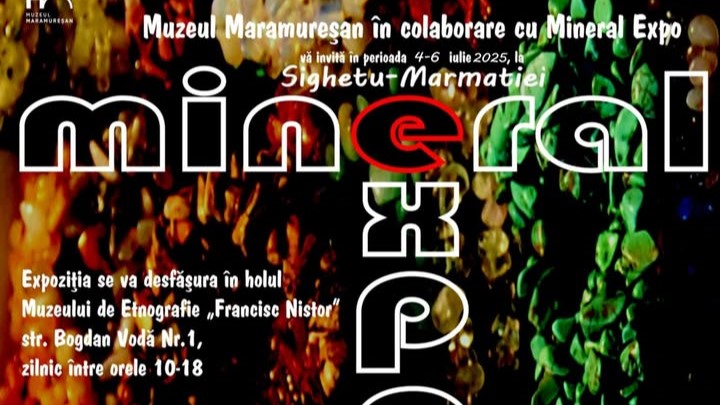 EXPOZIȚIE de minerale în Sighetu Marmației EXPOZIȚIE de minerale în Sighetu Marmației