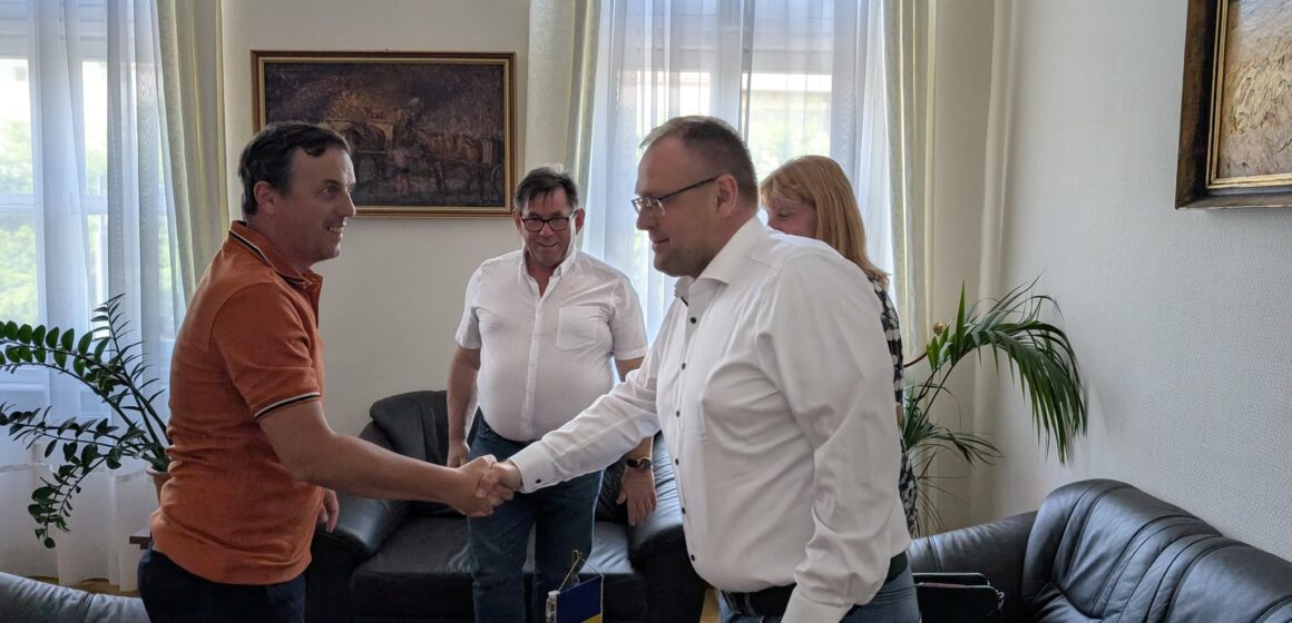 PAP ZSOLT ISTVÁN: Vizită în orașul înfrățit Szolnok PAP ZSOLT ISTVÁN: Vizită în orașul înfrățit Szolnok