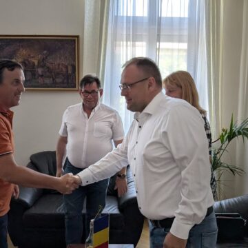 PAP ZSOLT ISTVÁN: Vizită în orașul înfrățit Szolnok PAP ZSOLT ISTVÁN: Vizită în orașul înfrățit Szolnok