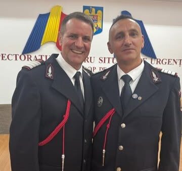 ISU MARAMUREȘ: Doi pompieri la final de carieră