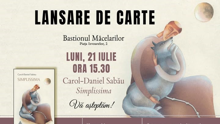 BASTIONUL MĂCELARILOR: Lansare de carte – Volumul de poezie „Simplissima” al lui Carol-Daniel Sabău BASTIONUL MĂCELARILOR: Lansare de carte – Volumul de poezie „Simplissima” al lui Carol-Daniel Sabău