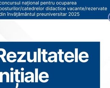 REZULTATE INIȚIALE: La concursul pentru ocuparea posturilor didactice din învățământul preuniversitar 4 candidați au obținut nota 10 REZULTATE INIȚIALE: La concursul pentru ocuparea posturilor didactice din învățământul preuniversitar 4 candidați au obținut nota 10