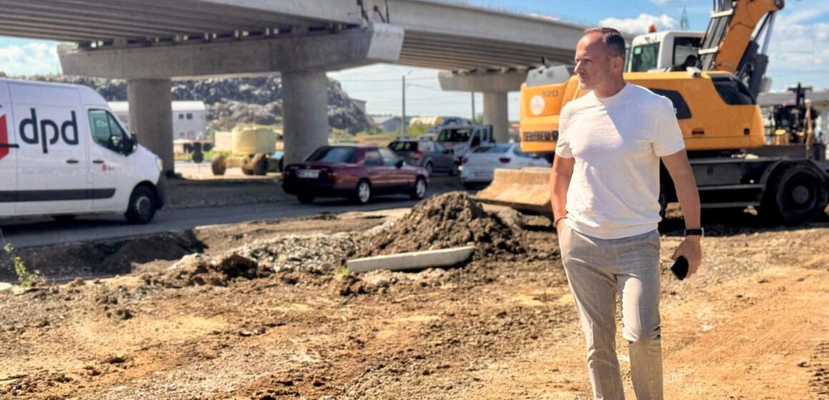 PINTÉR ZSOLT: Avansează lucrările la pasajul Italsofa din Baia Mare PINTÉR ZSOLT: Avansează lucrările la pasajul Italsofa din Baia Mare