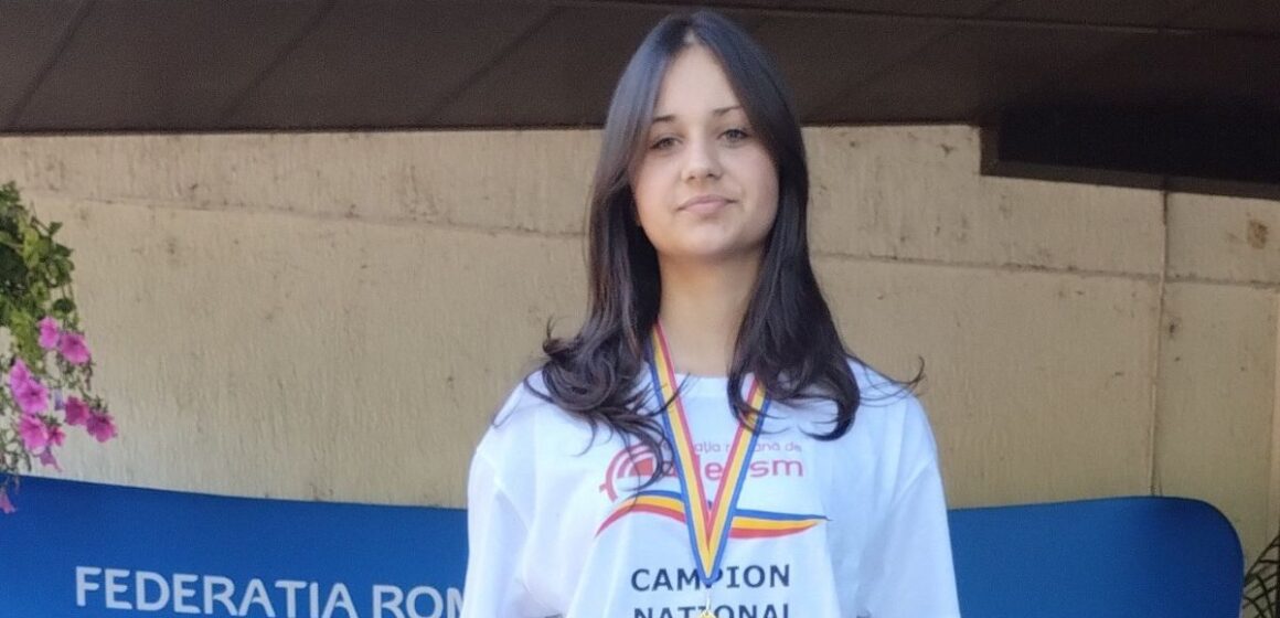 ATLETISM: Timeea Tivadar, de la CSM Sighet, campioană națională pentru a doua oară