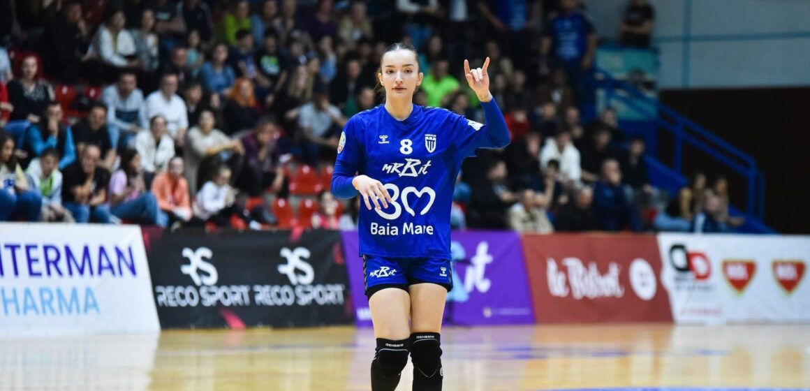 HANDBAL: Teodora Damian, de la Minaur, desemnată pentru a doua oară cea mai bună jucătoare din naționala U19 la Campionatul European