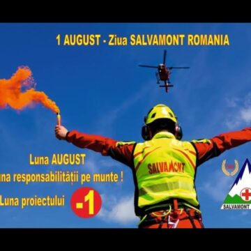 1 AUGUST – Ziua Națională Salvamont România