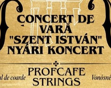 SIGHETU MARMAȚIEI: Concert de vară cu Cvartetul ProfCafe Strings