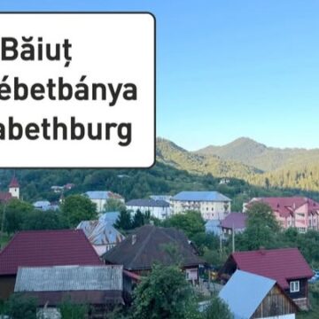 BĂIUȚ: Indicatoare cu denumirea localității în trei limbi