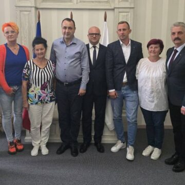 SIGHETU MARMAȚIEI: Întâlnire de colaborare româno-maghiară la Primărie