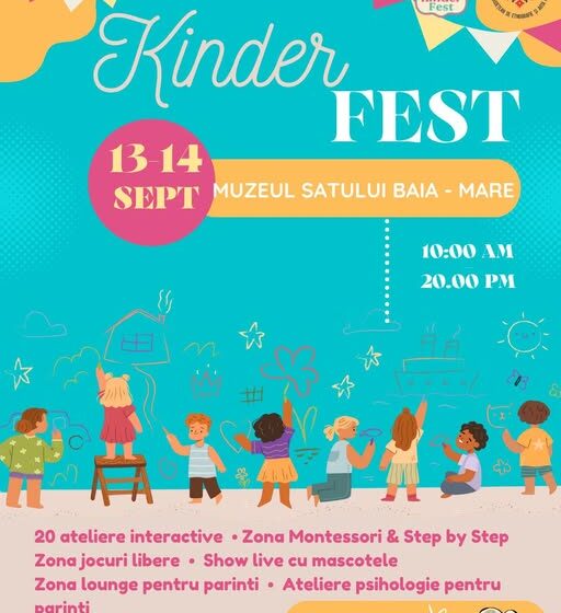 MUZEUL SATULUI BAIA MARE: Kinder FEST – Un festival din dragoste pentru copii